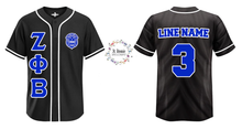 Load image into Gallery viewer, Custom Zeta Phi Beta Baseball Jersey