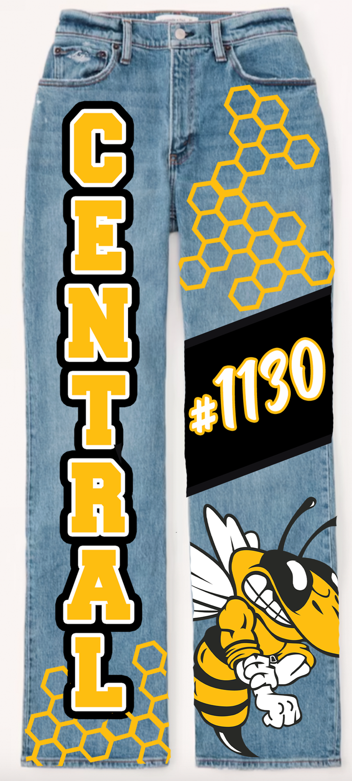 Central H.S. Custom Jeans